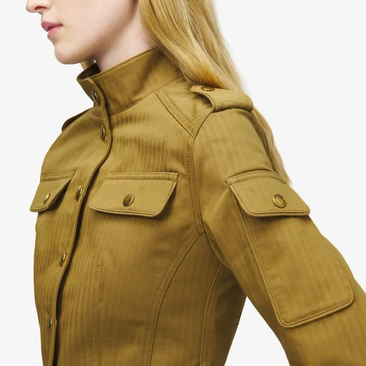 Utility Peplum Jacket