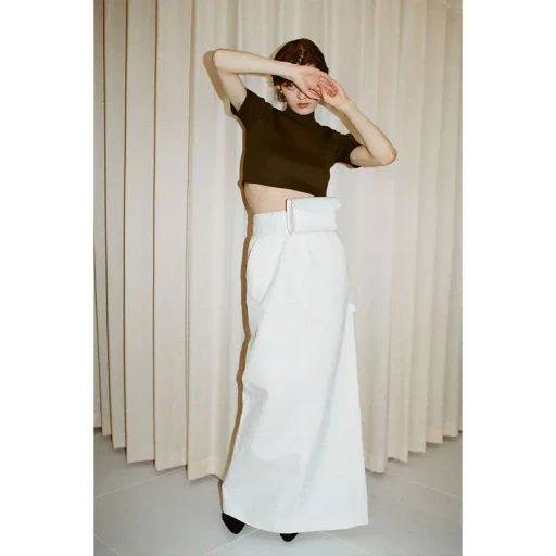 Usa Cotton Maxi Skirt