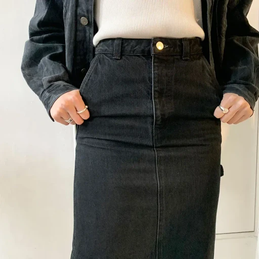 Usa Cotton Maxi Skirt