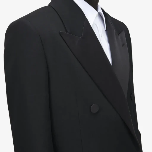 Wool Felt Double-Breasted Coat