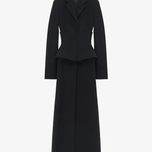 Wool Cashmere Long Coat