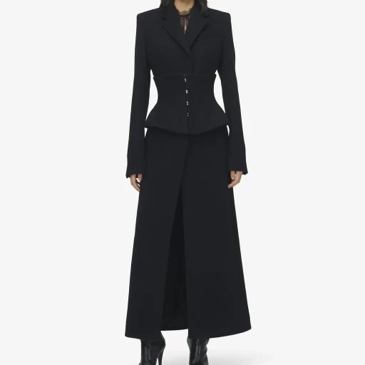 Wool Cashmere Long Coat