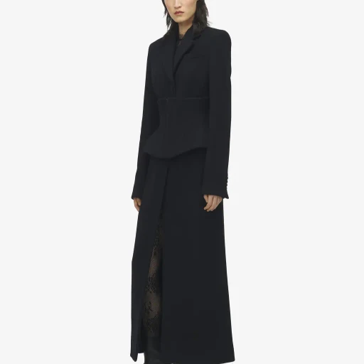Wool Cashmere Long Coat