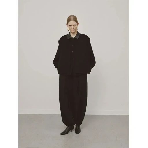 Wool Balloon Trousers