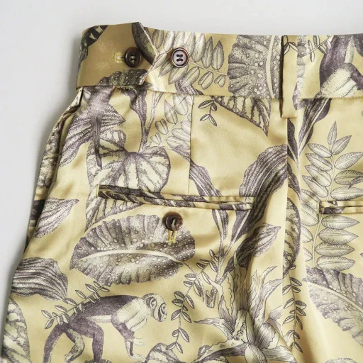 Animal Print 2 Way Pants