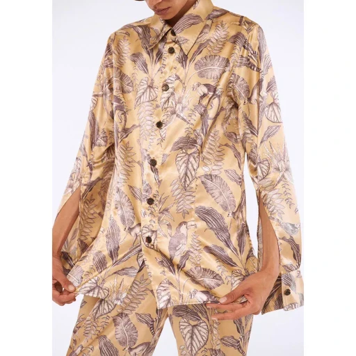 Animal Print 2 Way Pants