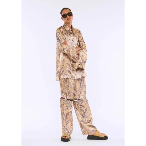 Animal Print 2 Way Pants