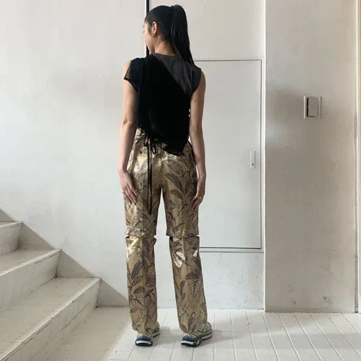 Animal Print 2 Way Pants