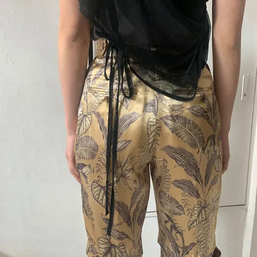 Animal Print 2 Way Pants