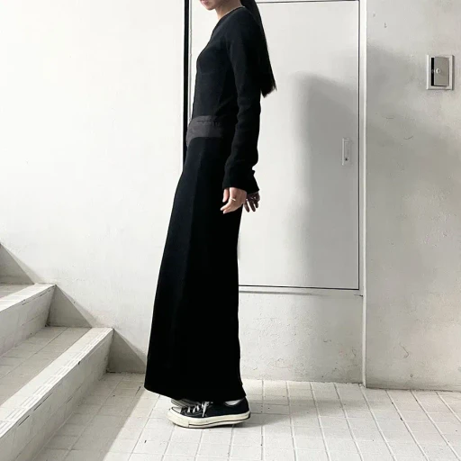 Under Long Skirt