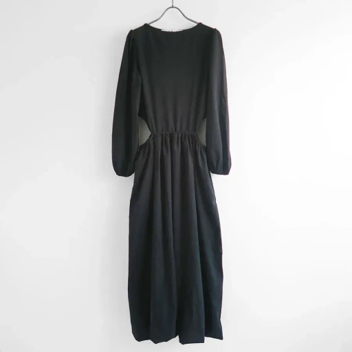 Cut-Out Waist Maxi Dress