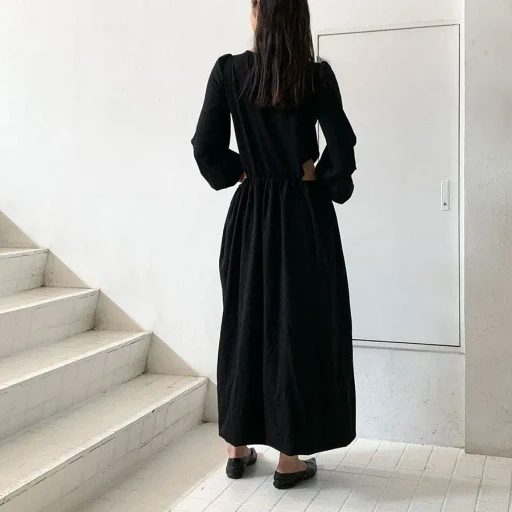 Cut-Out Waist Maxi Dress
