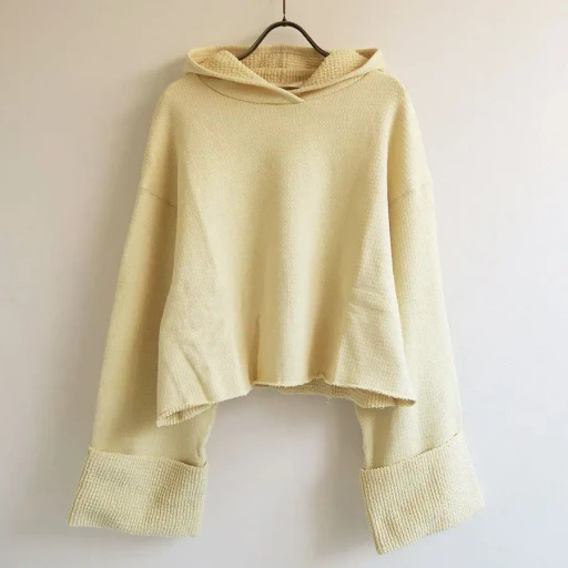 Organic Cotton-Blend Hoodie