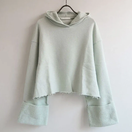 Organic Cotton-Blend Hoodie