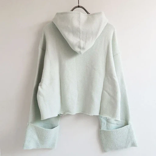 Organic Cotton-Blend Hoodie