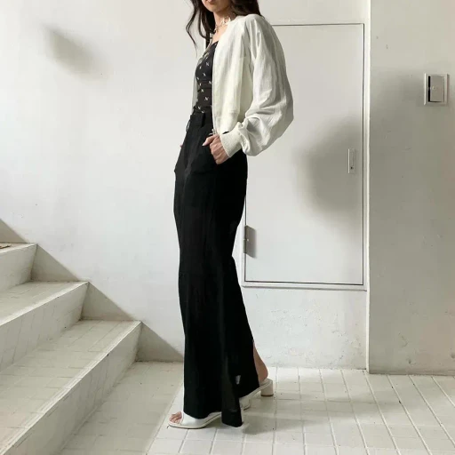 Sheer Wide Trousers