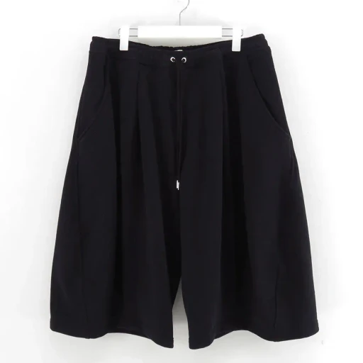 Pleated Balloon Sweat Shorts