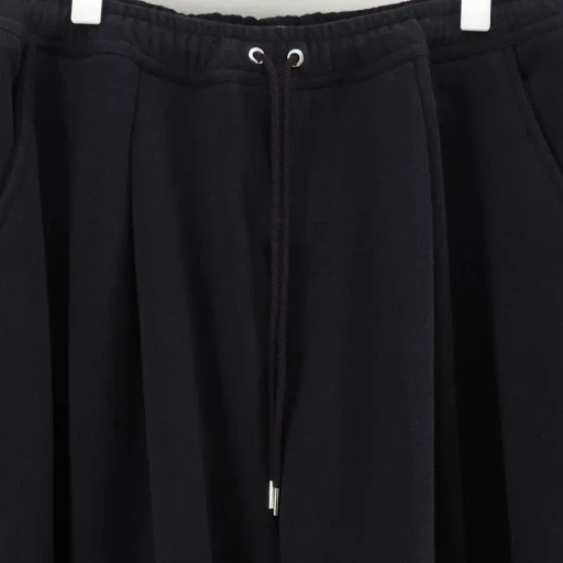 Pleated Balloon Sweat Shorts