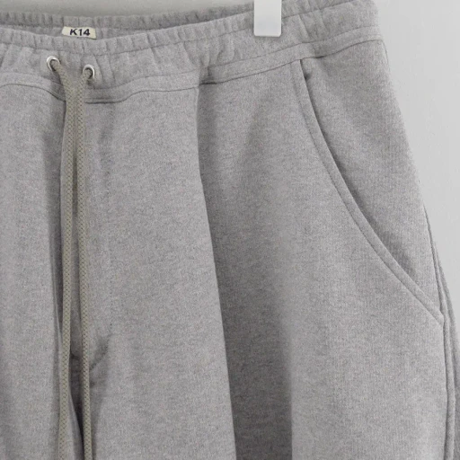 Pleated Balloon Sweat Shorts