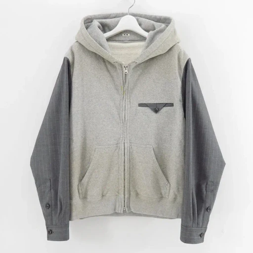 Combination Zip Hoodie