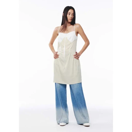 Blocked Camisole Minidress