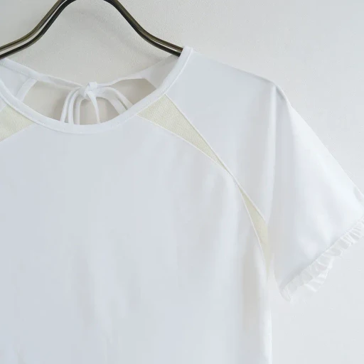 Frill Backless Top