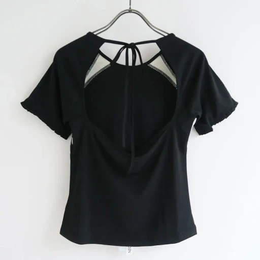 Frill Backless Top