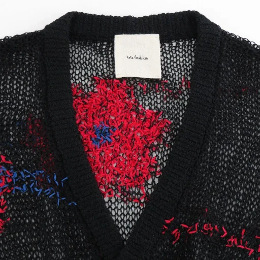 Floating Flower Washi Cardigan
