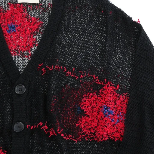 Floating Flower Washi Cardigan