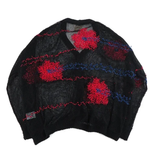 Floating Flower Washi Cardigan