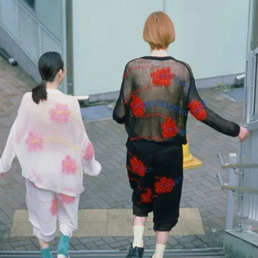 Floating Flower Washi Cardigan