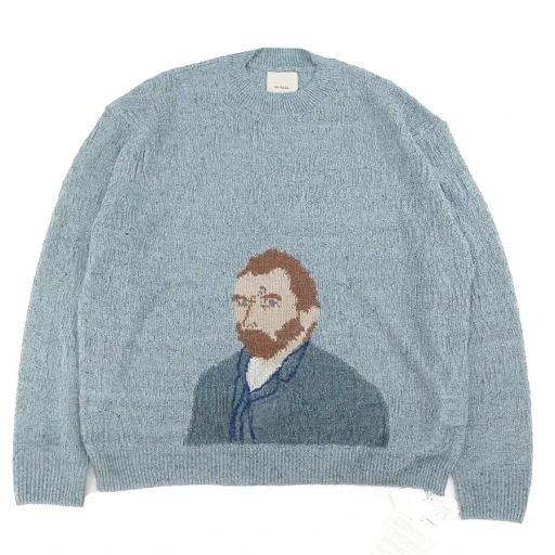 Wavy Linen Van Gogh