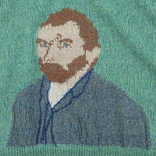 Wavy Linen Van Gogh