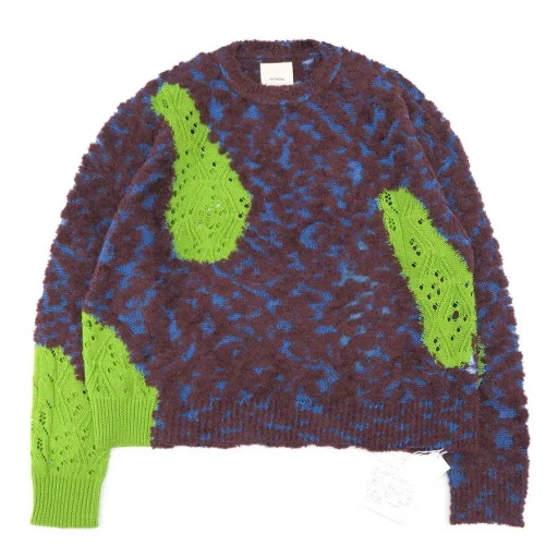 Rough & Gloss Collaged Jumper