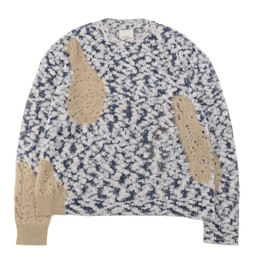 Rough & Gloss Collaged Jumper