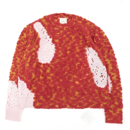 Rough & Gloss Collaged Jumper