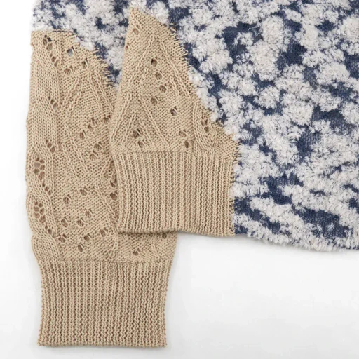 Rough & Gloss Collaged Jumper