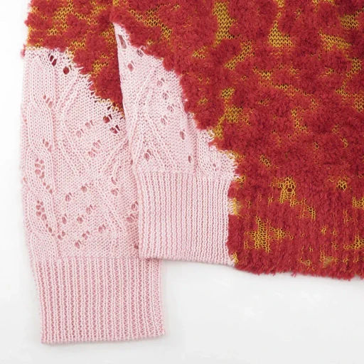 Rough & Gloss Collaged Jumper