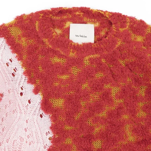 Rough & Gloss Collaged Jumper