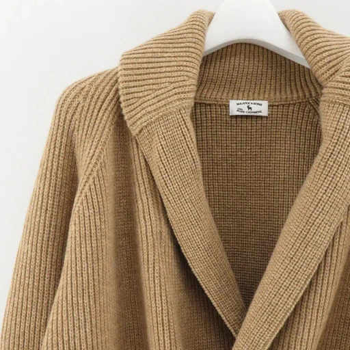 Cashemere Shawl Collar Cardigan