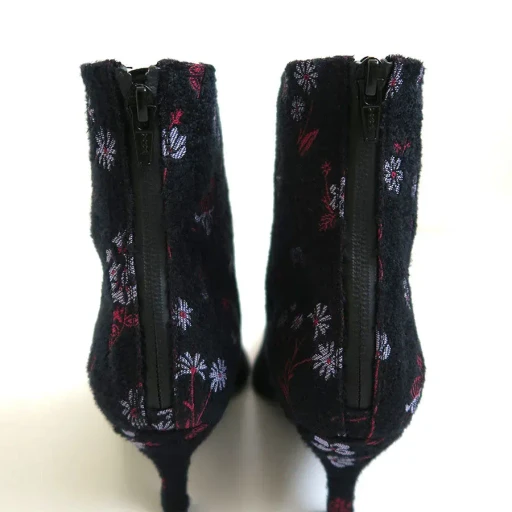 Floral Jacquard Boots