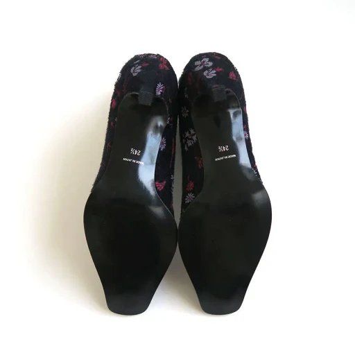 Floral Jacquard Boots