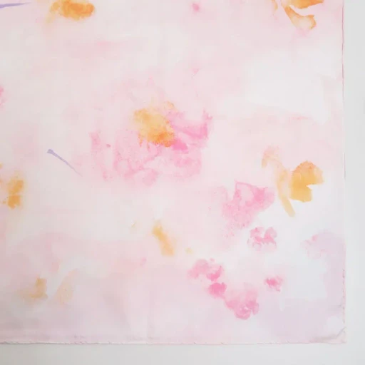 Hand Printed Silk Scarf