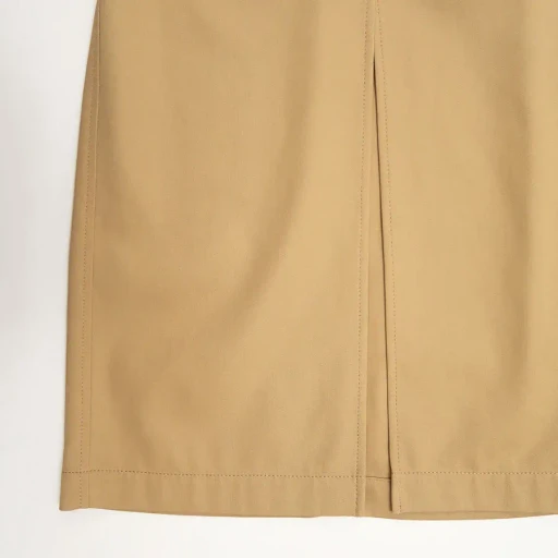 Cording Embroidery Detailed I-Line Skirt