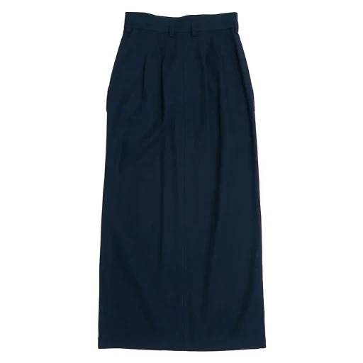 Cording Embroidery Detailed I-Line Skirt