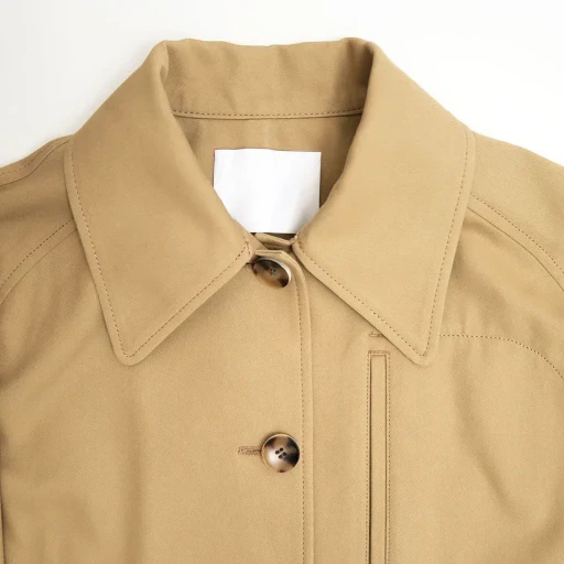 Cording Embroidery Detailed Middle Length Jacket