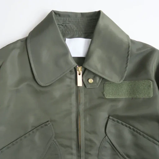 Nylon Twill 3D Embroidery Flight Jacket