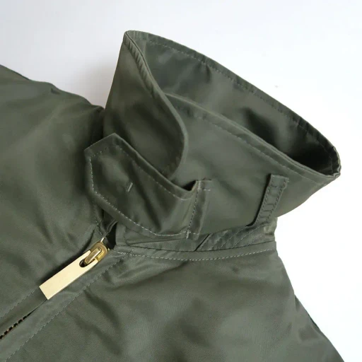 Nylon Twill 3D Embroidery Flight Jacket