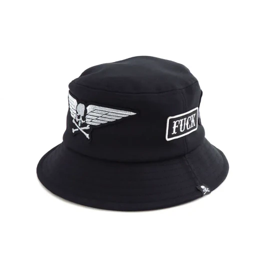 Patched Bucket Hat