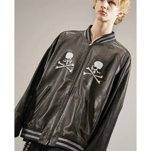 Versity Leather Jacket